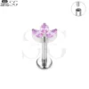 SG4080 - Maple Leaf Titanium Labret Wholesale - Image 3