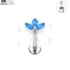SG4080 - Maple Leaf Titanium Labret Wholesale - Image 2
