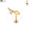 SG4094 - F136 Titanium Tree Branch Labret Export