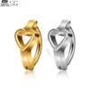 SG4116 - Heart-Shaped Titanium Nose Ring for Cartilage