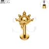 SG4130 - Eye Shape Titanium Labret for Conch Piercing - Image 3