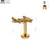 SG4141 - Titanium Fish Shape Labret for Tragus Piercing - Image 3