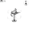 SG4142 - Titanium Scorpion Labret for Conch Piercing - Image 2