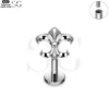 SG4164 - Island Anchor Design Titanium Threaded Labret - Image 2