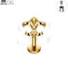 SG4164 - Island Anchor Design Titanium Threaded Labret - Image 3