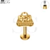 SG4171 - Handbag Shape F136 Titanium Threaded Labret for Piercings - Image 2
