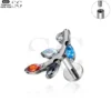 SG4202 - F136 Titanium Branch Shape Labret Jewelry - Image 2