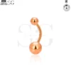 SG6017 G23 Titanium Threaded Belly Button Ring – Stylish Outer Thread Belly Piercing Jewelry - Image 4