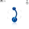 SG6017 G23 Titanium Threaded Belly Button Ring – Stylish Outer Thread Belly Piercing Jewelry - Image 3
