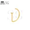 SG7021 Titanium Curved Eyebrow Barbell for Piercing - Image 3