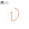 SG7021 Titanium Curved Eyebrow Barbell for Piercing - Image 4