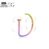 SG7021 Titanium Curved Eyebrow Barbell for Piercing - Image 7