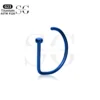 SG7021 Titanium Curved Eyebrow Barbell for Piercing - Image 8