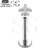 SGYS1022 Internal Thread Labret Airplane Design Implant Grade Titanium - Image 2
