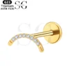 SGYS1025 Internal Thread Labret Curved Blade Design