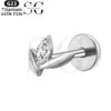 SGYS1028 Internal Thread Labret with Butterfly, Star, and Moon Design