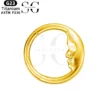 SGYS2002 - Segment Clicker Ring: F136 Titanium with Face Design