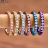 SGYS2028 - Premium Zircon-Studded Closed Nose Ring - Image 6