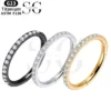 SGYS2028 - Premium Zircon-Studded Closed Nose Ring - Image 4
