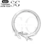 SGYS2060 Branch Design Nose Ring – ASTM F136 Titanium with Customizable Options