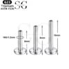 SGYS8001 G23 Titanium Internally Threaded Labret Stud - Image 4