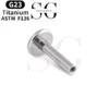 SGYS8001 G23 Titanium Internally Threaded Labret Stud - Image 3