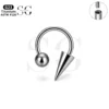 SGYS8003 Titanium Curved Barbell for Eyebrow Piercing - Image 9