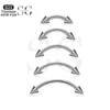 SGYS8003 Titanium Curved Barbell for Eyebrow Piercing - Image 3