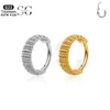 SG3184 Titanium Sleek Nose Ring for Nostril Piercing Lovers