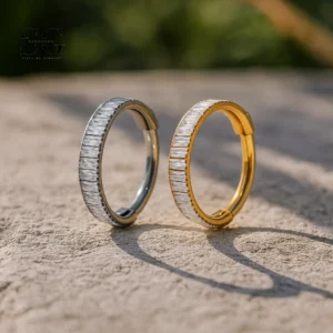SG3213 anillo de nariz de circón cuadrado de múltiples filas para perforar la nariz Piercing
