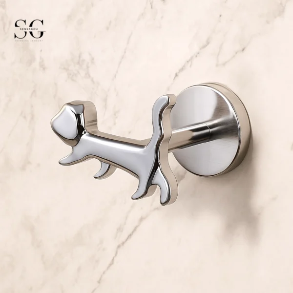 SGYS1158 – Cute Dog Labret Stud for Pet-Themed Piercings