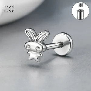 SGYS1159 - Cartoon Labret Titanium για μάρκες διάτρησης νεολαίας