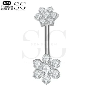 SGYS6040 FLOR dupla com rosca interna da barriga por atacado
