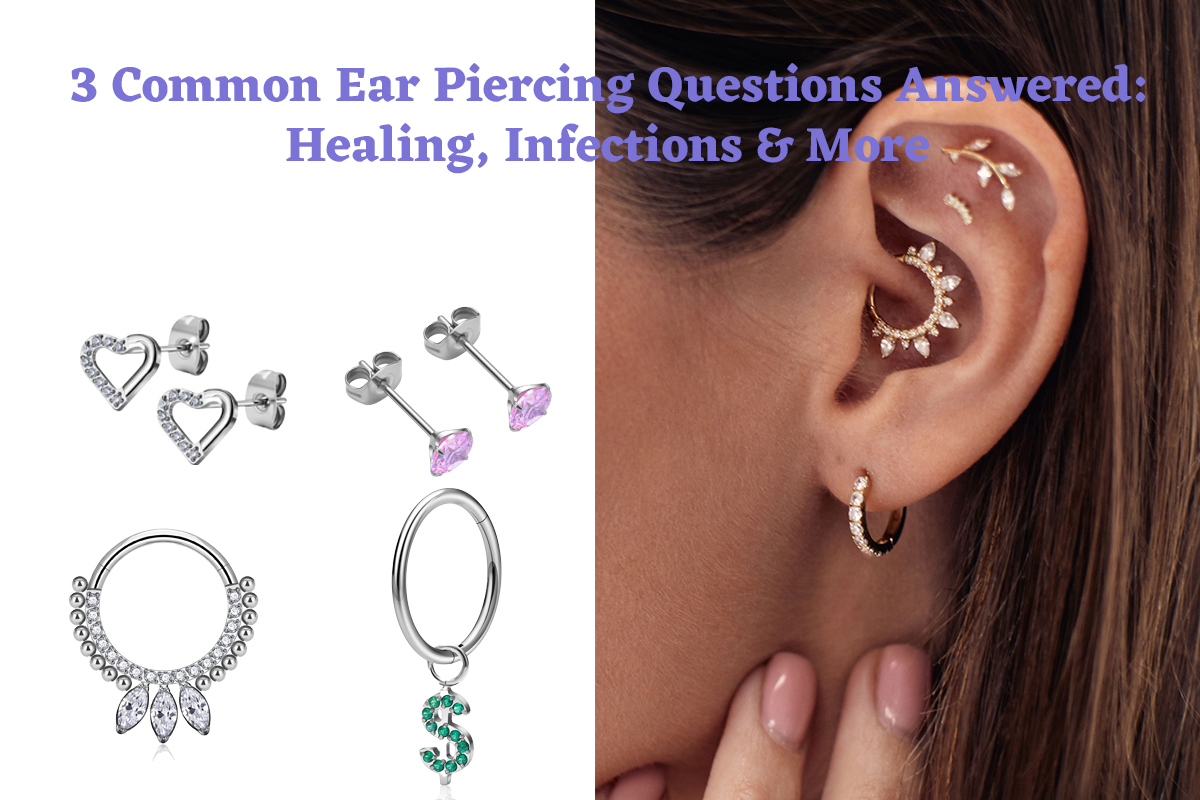 Learn how to care for your ear piercing, choose the right jewelry, and handle infections with these essential tips for a smooth healing process.