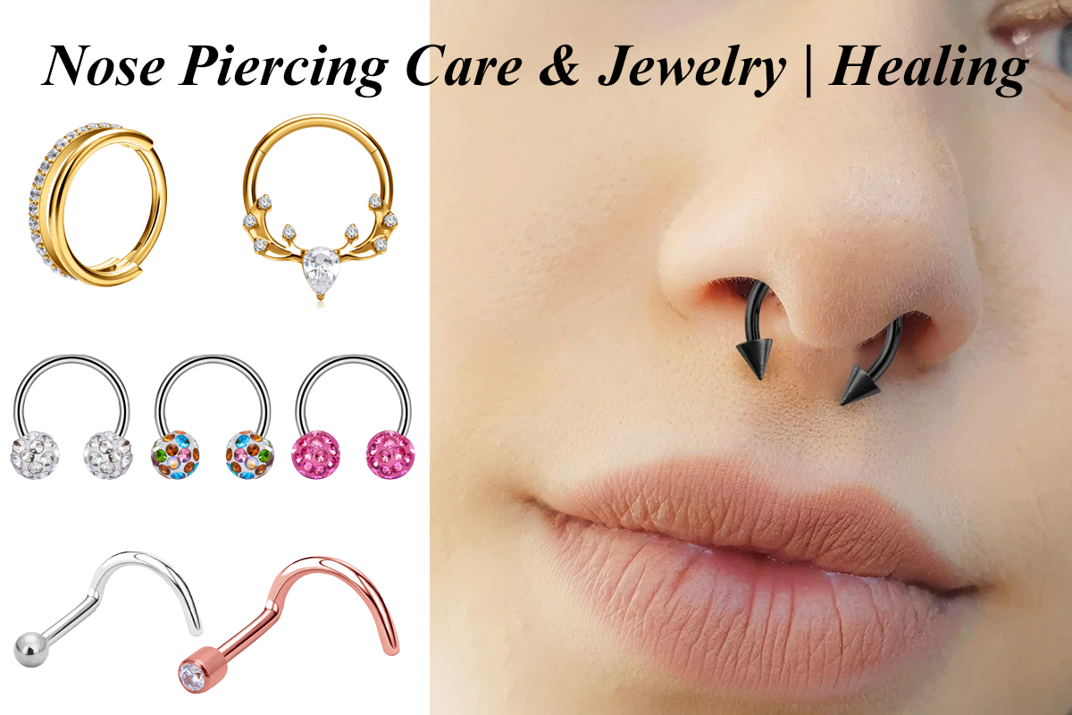6 Essential Tips for Nose Piercing Care & Jewelry | Cicatrización, Golpes, & More