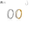 SG3213 Multi-Row Square Zircon Nose Ring for Nose Piercing
