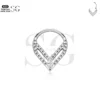 SG3219 Teardrop Zircon Hoop for Hoops for Nose Piercing - Image 2