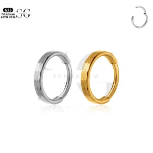 SG3220 Minimalista Titanium Nariz Ring para piercing no nariz para caras