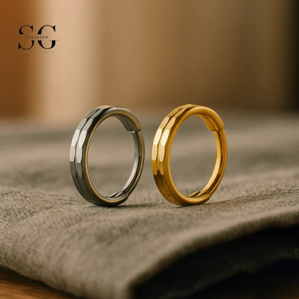 SG3220 Minimalist Titanium Nose Ring for Nose Piercing for Guys