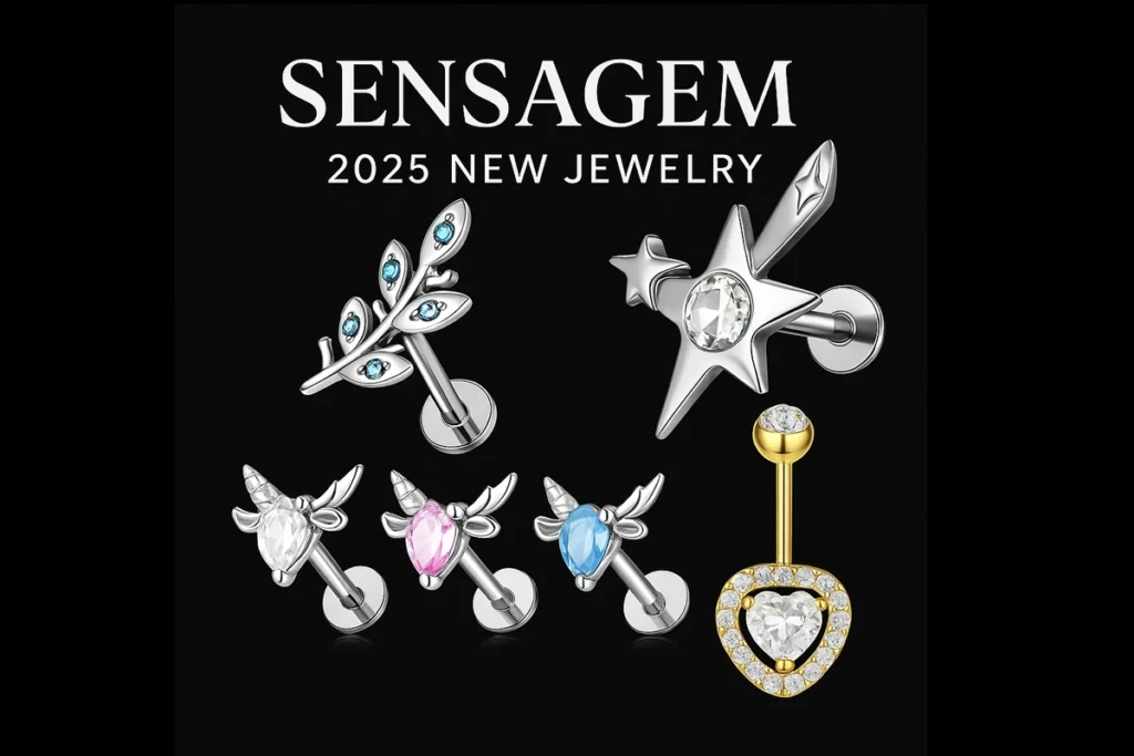 Sensagem 2025 New Jewelry Sensagem Piercing jewelry 2