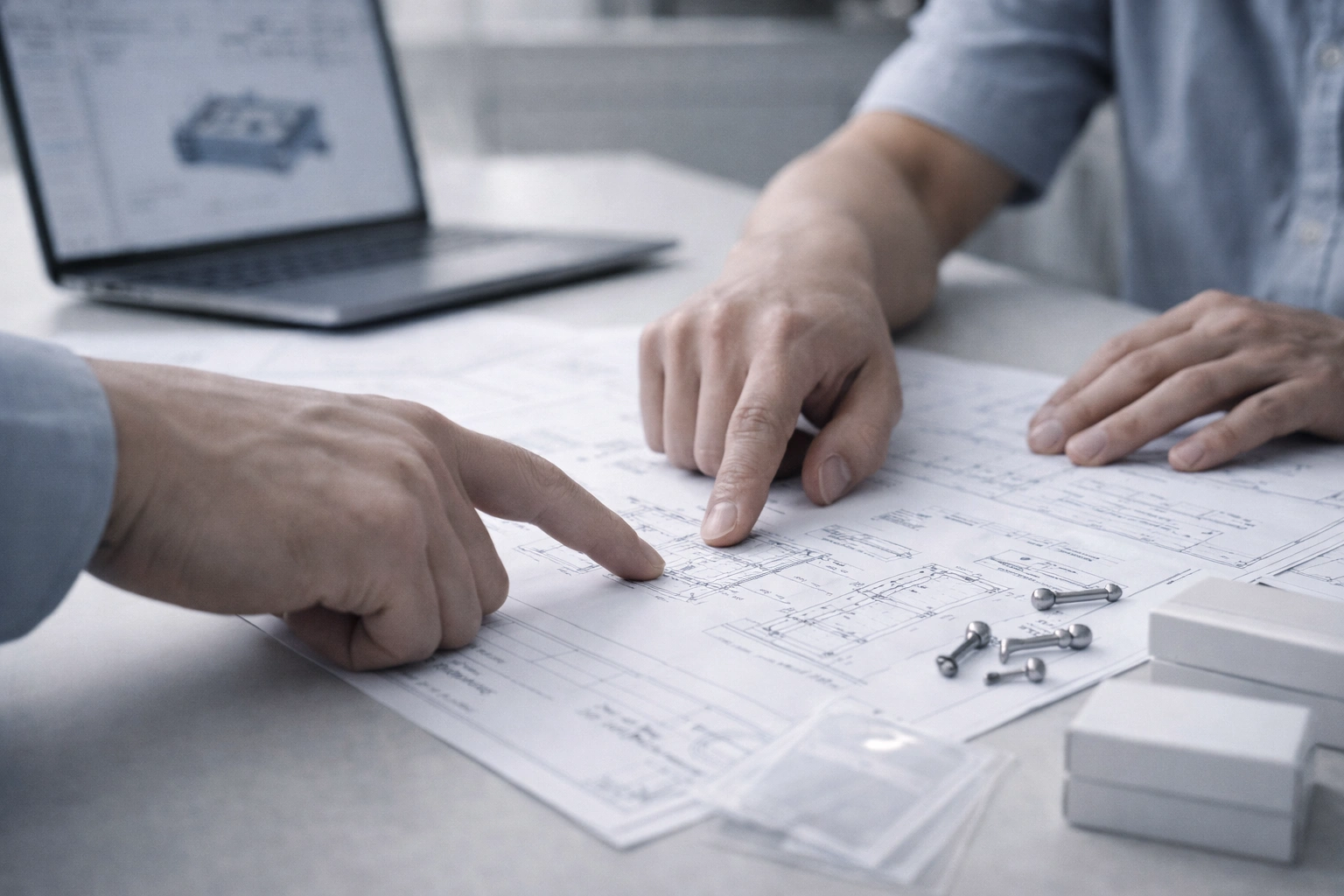 Engineering specification review for custom piercing jewelry orders