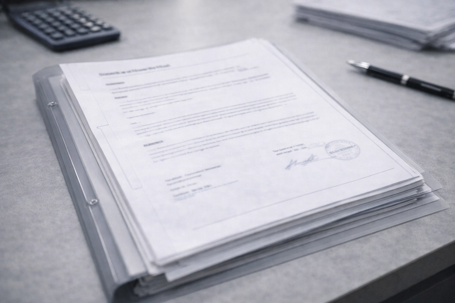 Compliance documentation including CoC and quality records